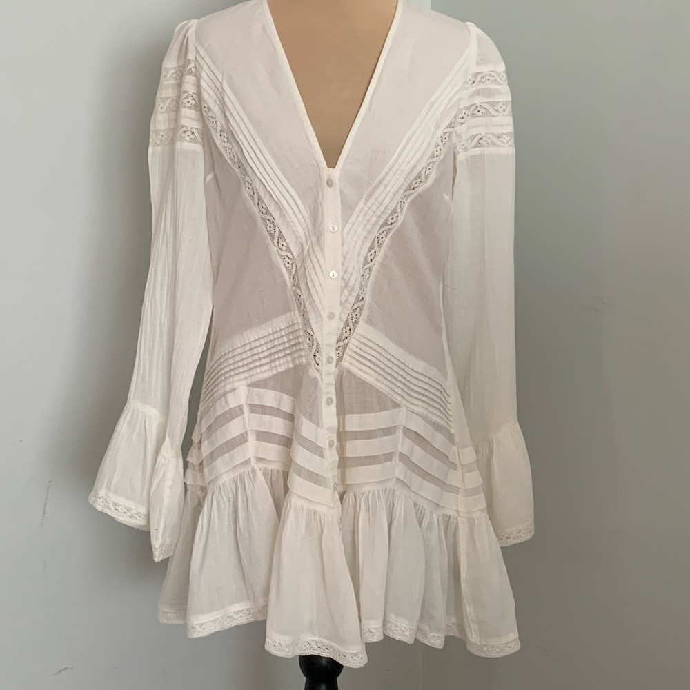 Free People Rhea Lace Tunic